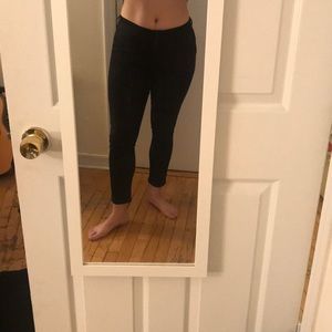 Citizens of Humanity Rocket Crop Black Denim